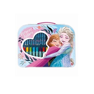 Set de creioane pentru copii Frozen Set de creioane colorate Frozen pentru copii cu personaje Elsa și Anna.