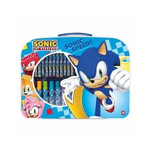 Geantă pentru desen Sonic Geantă pentru desen cu Sonic și personaje din Sonic The Hedgehog.