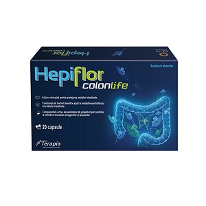 Hepiflor Colonlife, 20 Capsule, Terapia
