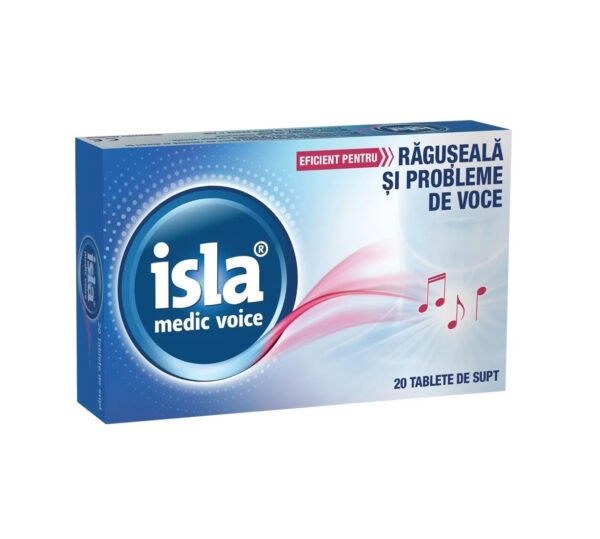 isla-medic-voice-cu-aroma-de-cirese-20-tablete-de-supt-engelhard-arzneimittel-O42510-farmacia-morpheus Isla Medic Voice cu Aroma de Cirese, 20 Tablete de Supt, Engelhard Arzneimittel
