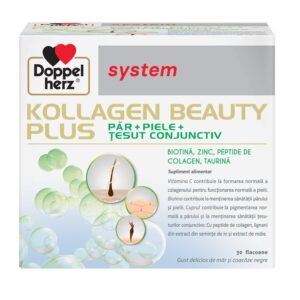 Kollagen System Beauty Plus, 30 Flacoane, Doppelherz