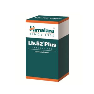 Cutie cu 100 comprimate Liv.52 Plus de la Himalaya pentru sănătate hepatică.