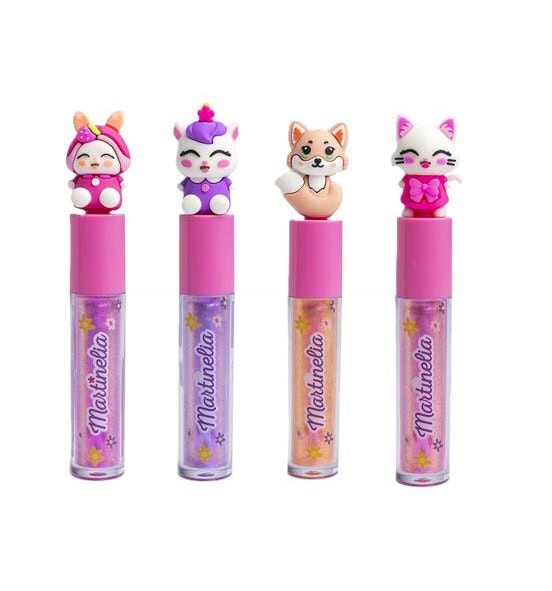 Rujuri cu design de animale Rujuri cu capace de animale drăguțe și colorate pentru copii.