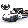 Mașină radio comandă Porsche 911 Dakar, scara 1:14, Rastar.