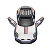 Mașină de jucărie Porsche 911 Dakar, scara 1:14, Rastar.