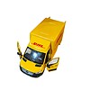 Mașinuță metalică DHL Mercedes Benz Mașinuță metalică DHL Mercedes Benz Sprinter cargo, scara 1:36.