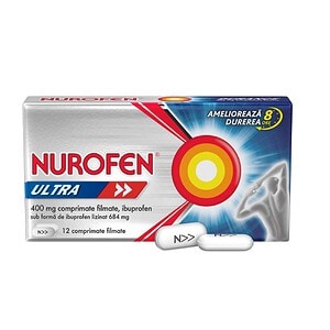 Nurofen Ultra, 400 mg, 12 Comprimate, Reckitt Benckiser