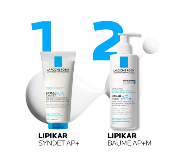 pachet-lipikar-baume-apm-400ml-lipikar-syndet-200ml-la-roche-posay-o33319 Pachet Lipikar Baume AP+M 400ml + Lipikar Syndet 200ml, La Roche-Posay