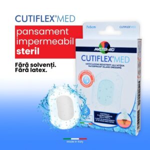 pansament-cutiflex-med-7x5cm-5-bucati-master-aid-O34394-farmacia-morpheus Pansament Cutiflex Med, 7x5cm, 5 Bucati, Master-Aid