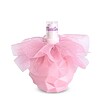 Parfum de Corp Albastru cu Sclipici Parfum de corp albastru cu sclipici, în recipient decorativ roz cu tull roz.