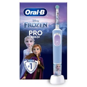 Periuta de Dinti Electrica Vitality Pro Kids Frozen, Pentru Copii 3 + Ani, Oral-B
