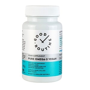Pure Omega-3 Vegan Good Routine, 30 Capsule Gelatinoase Moi, Secom