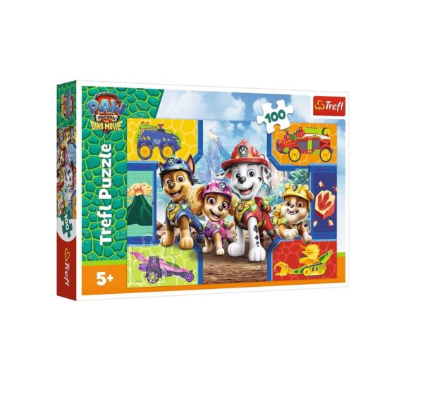 Puzzle Patrula Cățelușilor 100 Piese Trefl Puzzle cu Patrula Cățelușilor, 100 piese, pentru copii de peste 5 ani.