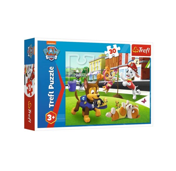 Puzzle Patrula Cățelușilor 30 Piese Puzzle cu Patrula Cățelușilor, 30 piese, pentru copii.