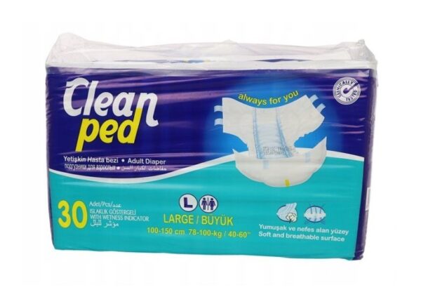 scutece-adulti-marimea-l-30-bucati-cleanped-O33317-farmacia-morpheus Scutece Adulti, Marimea L, 30 Bucati, CleanPed