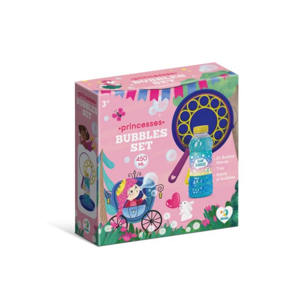 Set de Bule pentru Copii Princesses Set de bule pentru copii cu personaj de prințesă și accesorii colorate.