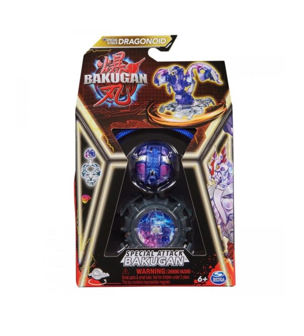 Set Bakugan cu Figurina Special Attack Set Bakugan cu figurina și accesoriu pentru jocuri de acțiune.