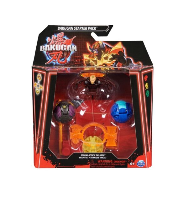 Set Starter Bakugan Morpheus Set Bakugan starter cu 3 Bakugan și accesorii pentru joc.