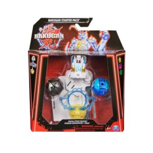 Set Starter Bakugan cu Dragonoid și Trox Set Bakugan Starter cu Dragonoid și Trox pentru copii peste 6 ani.