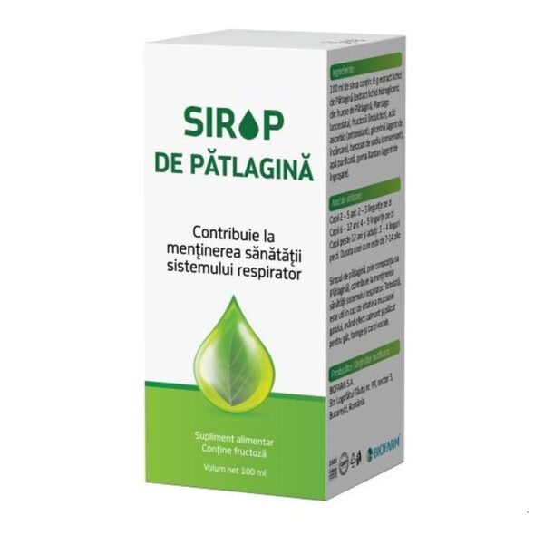 sirop-de-patlagina-100-ml-biofarm-O07059-farmacia-morpheus Sirop de Patlagina, 100 ml, Biofarm