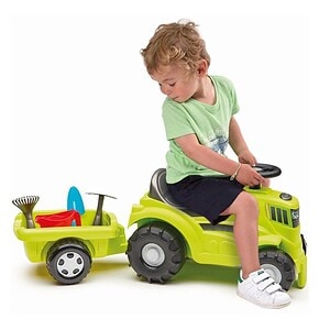 Tractor cu Remorcă pentru copii Jucărie tractor cu remorcă pentru copii, jucărie de exterior.
