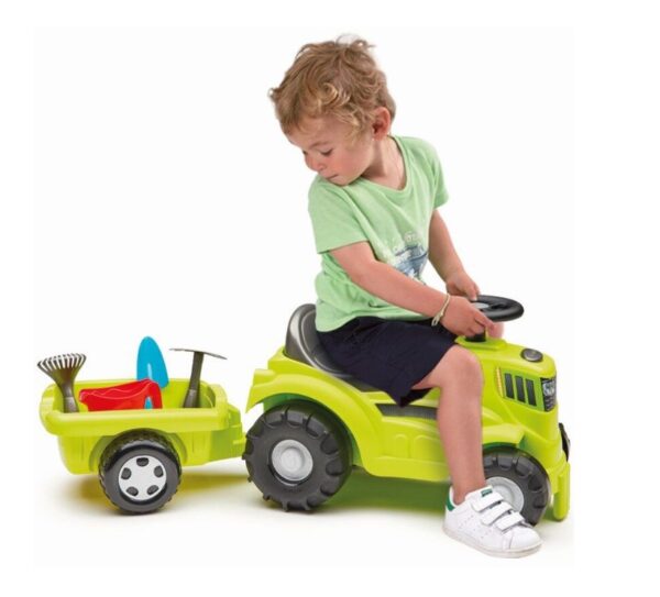 Tractor cu Remorcă pentru copii Jucărie tractor cu remorcă pentru copii, jucărie de exterior.