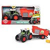 Tractor Fendt cu remorcă pentru copii, jucărie educativă.