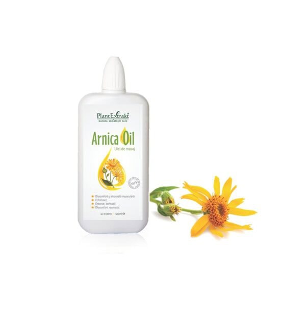 ulei-de-masaj-arnica-oil-120-ml-plant-extrakt-O26474-farmacia-morpheus Ulei de Masaj Arnica Oil, 120 ml, Plant Extrakt