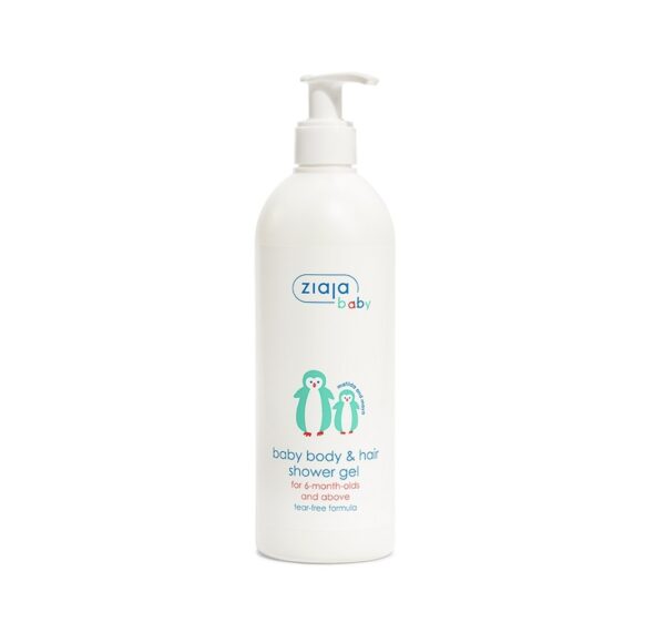Gel de Dus Par si Corp pentru Copii, 6 Luni+, 400 ml, Ziaja Baby