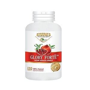 Globy Forte, 120 Tablete, Ayurmed Cutie cu 120 tablete Globy Forte pentru sănătate.