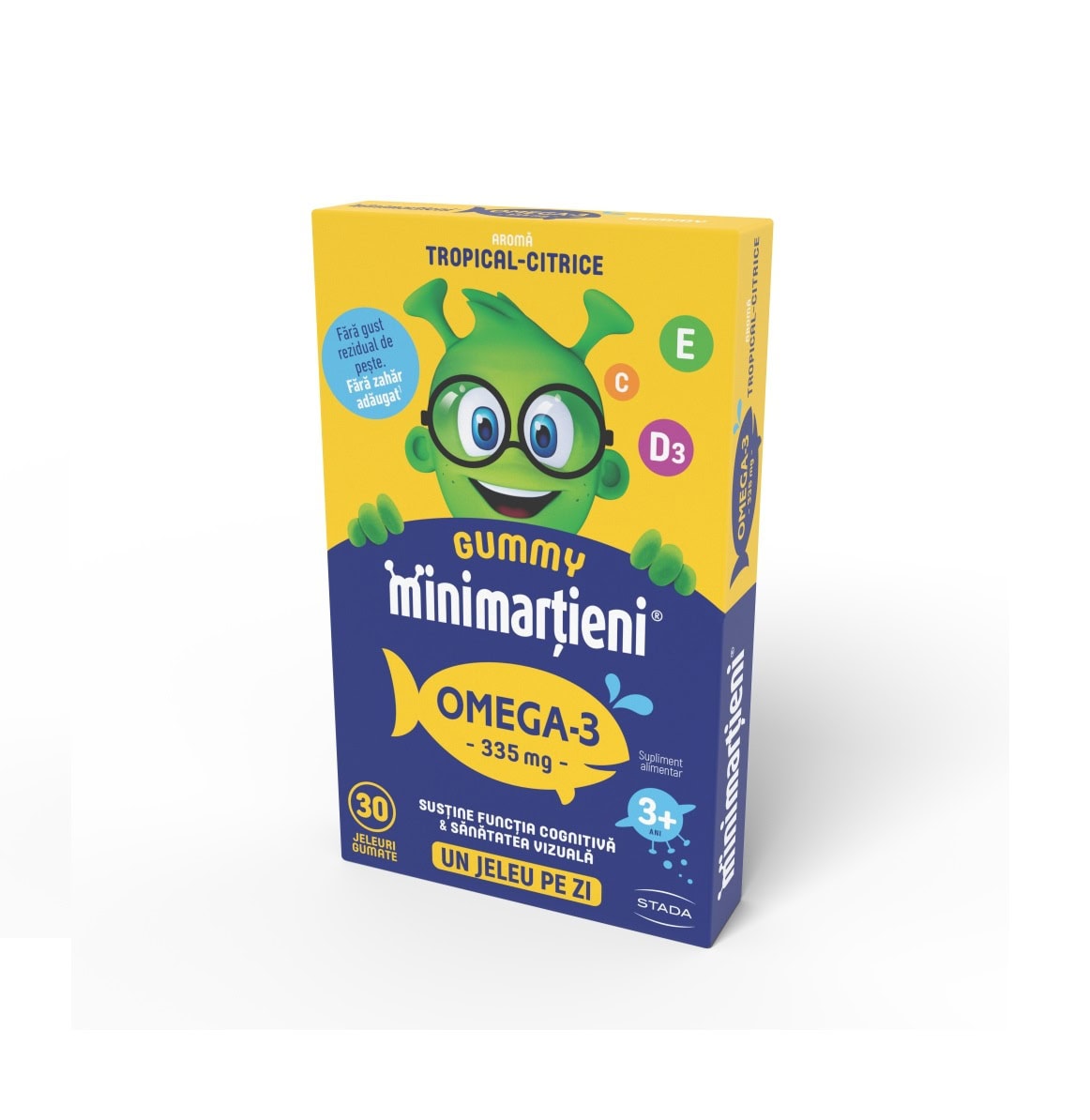 Jeleuri Minimartieni Gummy Omega, 30 Jeleuri, Walmark
