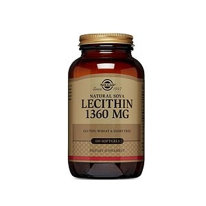 Lecithin natural 1360mg Solgar Capsule de lecithin naturală Solgar pentru sănătate.