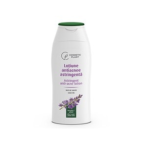 Lotiune Antiacnee Astringenta cu Ulei de Salvie Essential, 200 ml, Cosmetic Plant
