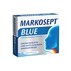 Markosept Blue, 20 Comprimate, Fiterman Pharma Cutie cu comprimate Markosept Blue pentru calmarea durerilor de gât.