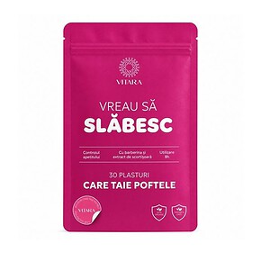 Plasturi Vreau sa Slabesc cu Berberina, 30 Bucati, Vitara