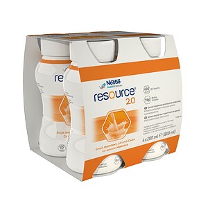 Resource 2.0 Fara Gluten cu Aroma de Ananas si Mango, +3 ani, 4 x 200 ml, Nestle