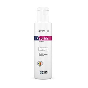 Sampon Dermotis PsoriTis 120 ml Sampon pentru scalp sensibil cu uree, pentru psoriazis, 120 ml.