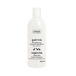 sampon-pentru-intarirea-firului-de-par-cu-lapte-de-capra-si-keratina-goats-milk-400-ml-ziaja-O44687-farmacia-morpheus Sampon Pentru Intarirea Firului de Par cu Lapte de Capra si Keratina Goat's Milk, 400 ml, Ziaja