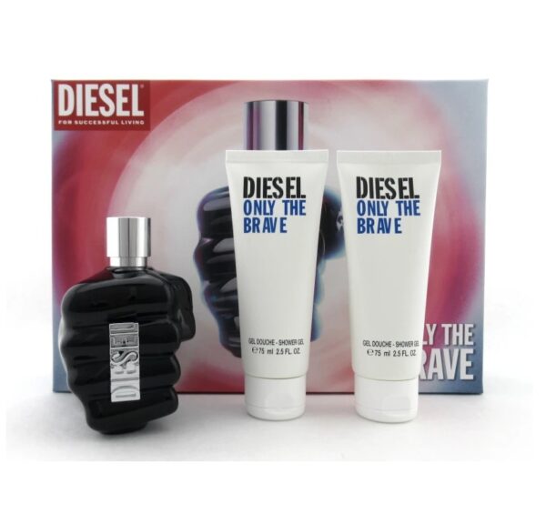 Set Cadou Apa de Parfum si Gel de Dus pentru Barbati, Only The Brave, Diesel