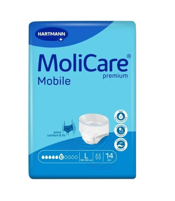 slip-tip-scutec-pentru-incontinenta-mobile-l-molicare-premium-14-bucati-hartmann-O40666-farmacia-morpheus Slip Tip Scutec pentru Incontinenta Mobile L MoliCare Premium, 14 Bucati, Hartmann