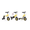 Trotineta 2in1 Elios Yellow Momi Trotineta transformabilă pentru copii, galbenă, cu roți de 18 și 24+ inch.