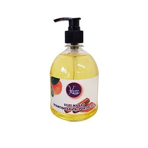Ulei pentru Masaj cu Scortisoara si Portocala, 500 ml, Kosmo Line