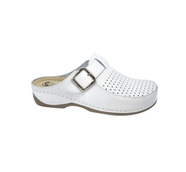Saboti Dama Alb Numarul 36 Dr Feet Saboti dama albi, numărul 36, Dr Feet, confortabili și eleganți.