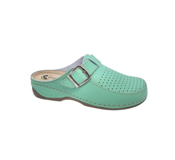 Saboti Dama Verde Dr Feet Saboti dama verde Dr Feet, confortabili și eleganți pentru femei.