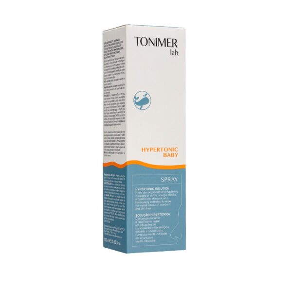 Spray nazal Hipertonic pentru copii, 100 ml, Tonimer, Farmacia Morpheus.